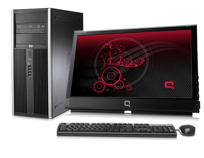 HP 8100 Elite MT + CQ1859s