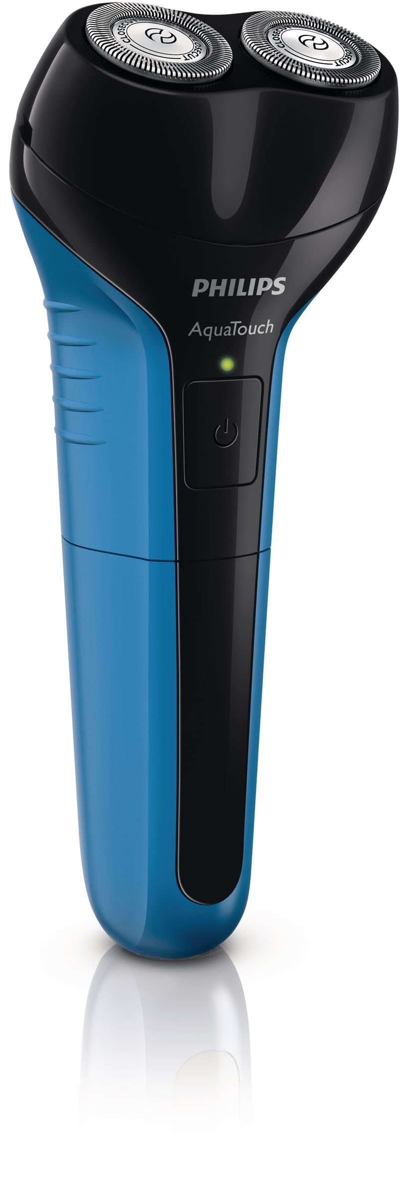 Philips AquaTouch AT600/15 men's shaver Rotation shaver Black, Blue