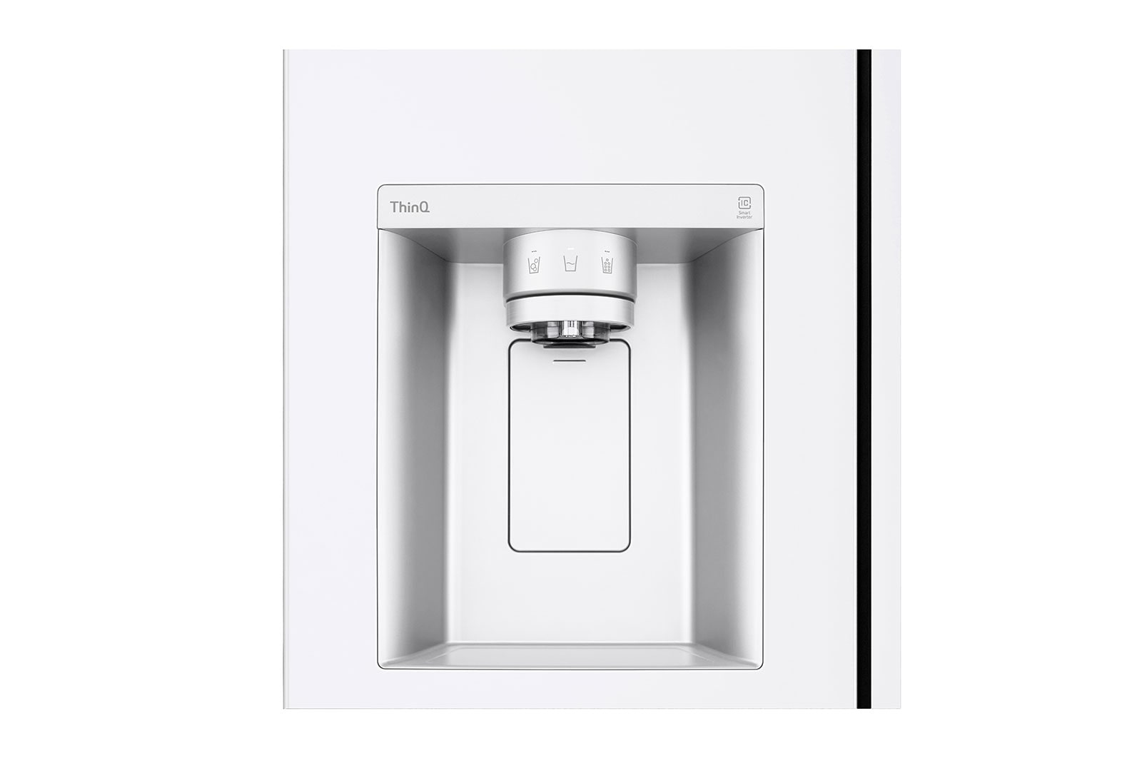 LG GSLV71SWTM side-by-side refrigerator Freestanding – image 3