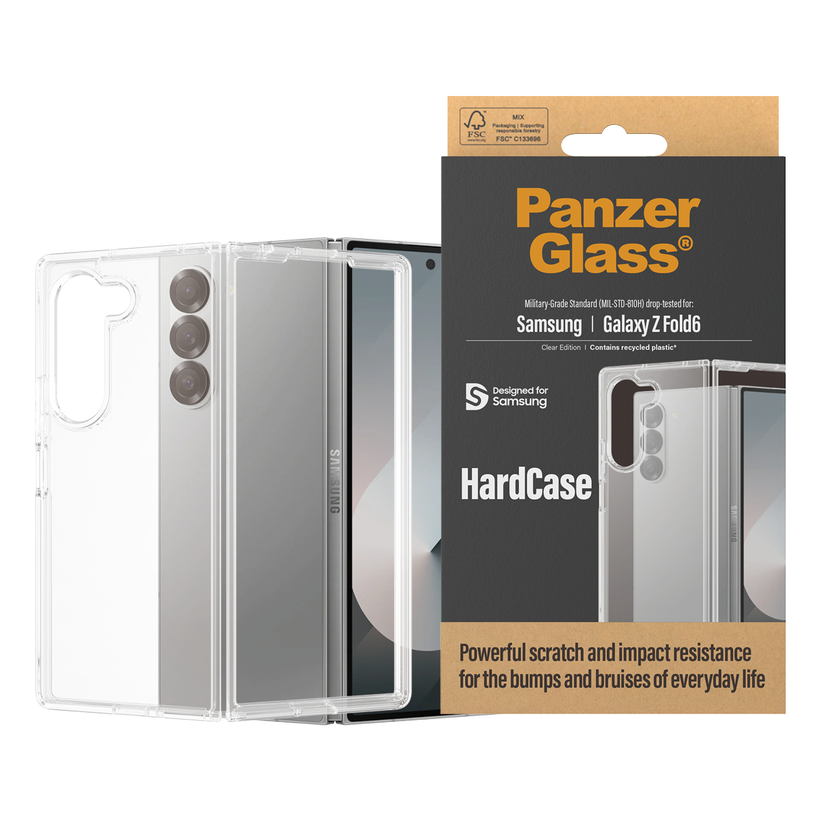 PanzerGlass® HardCase Transparent Samsung Galaxy Z Fold6 – image 2