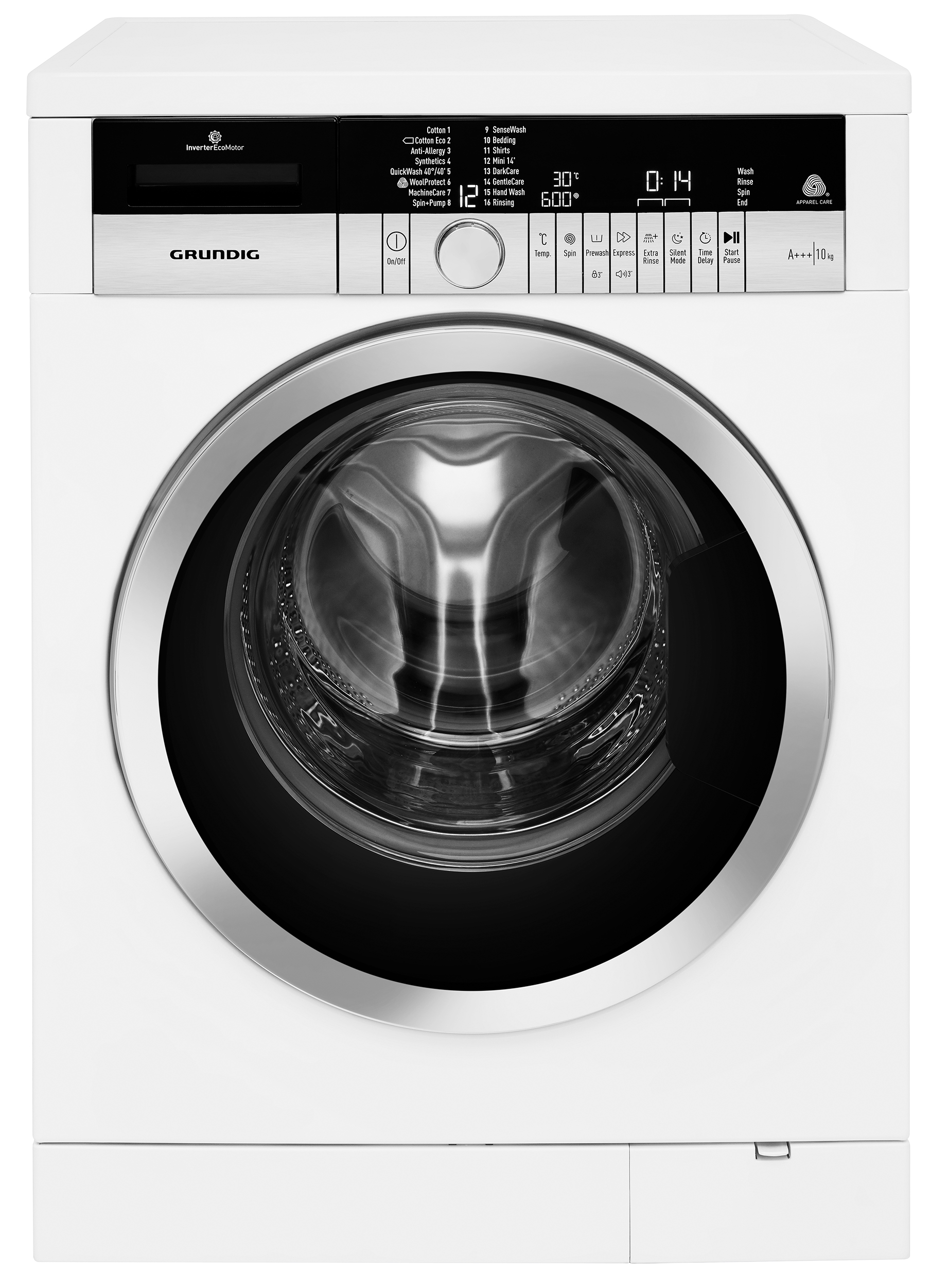 Grundig GWN410460CW washing machine Front-load – image 4