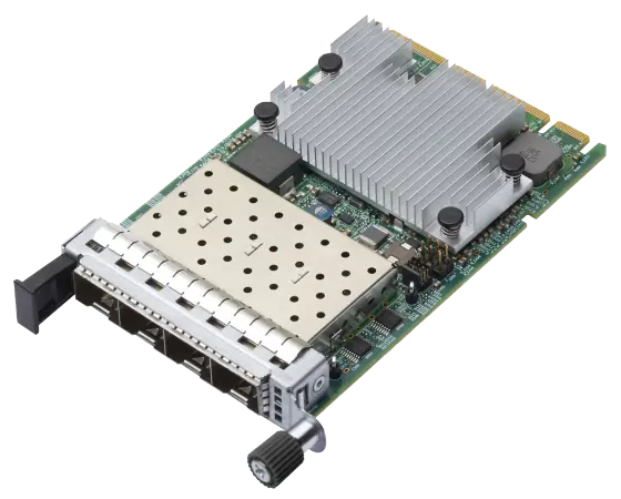Intel E810-DA4 - Network adapter - OCP 3.0 - 10/25 Gigabit SFP28 x 4 - for ThinkSystem SR630 V3, SR635, SR645 V3, SR65X V3, SR665 V3, SR675 V3, SR850 V3, SR860 V3
