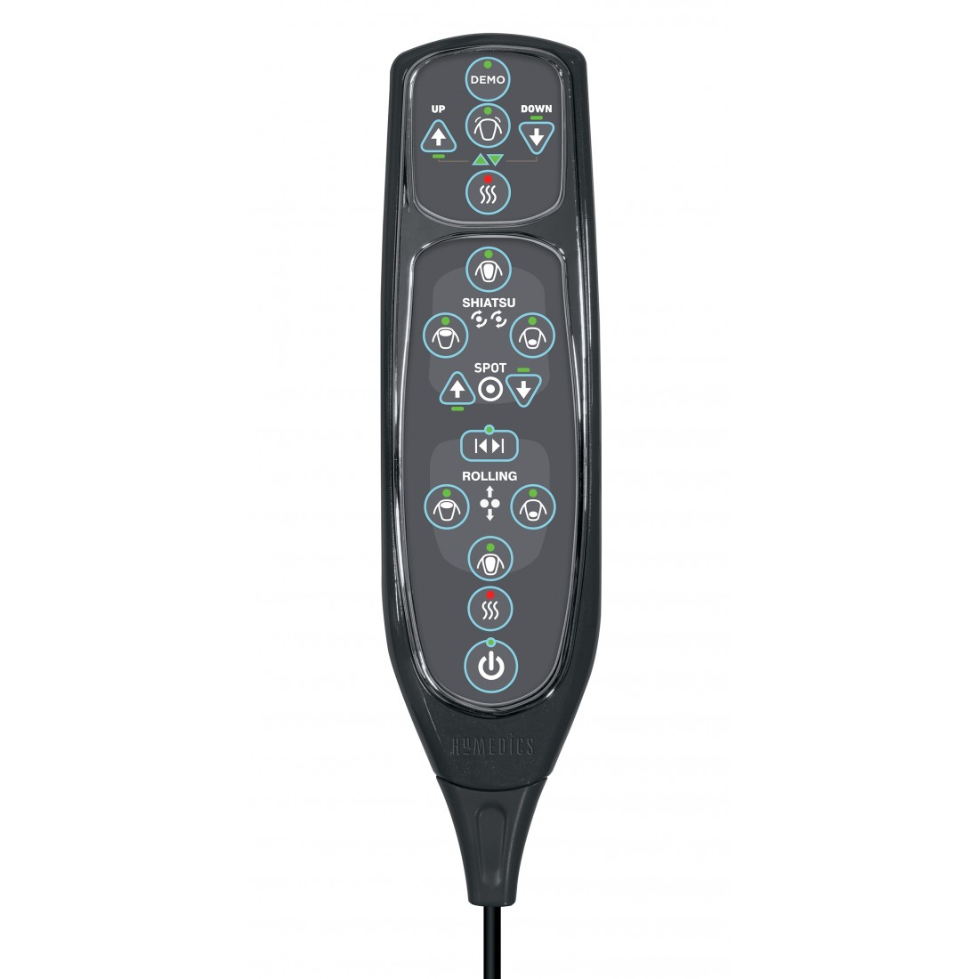 HoMedics SGM-1600H-EU massager Back, Belt, Neck, Shoulders Grey – image 5