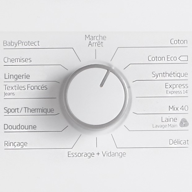 Beko WTE7712BS1W washing machine Front-load – image 3