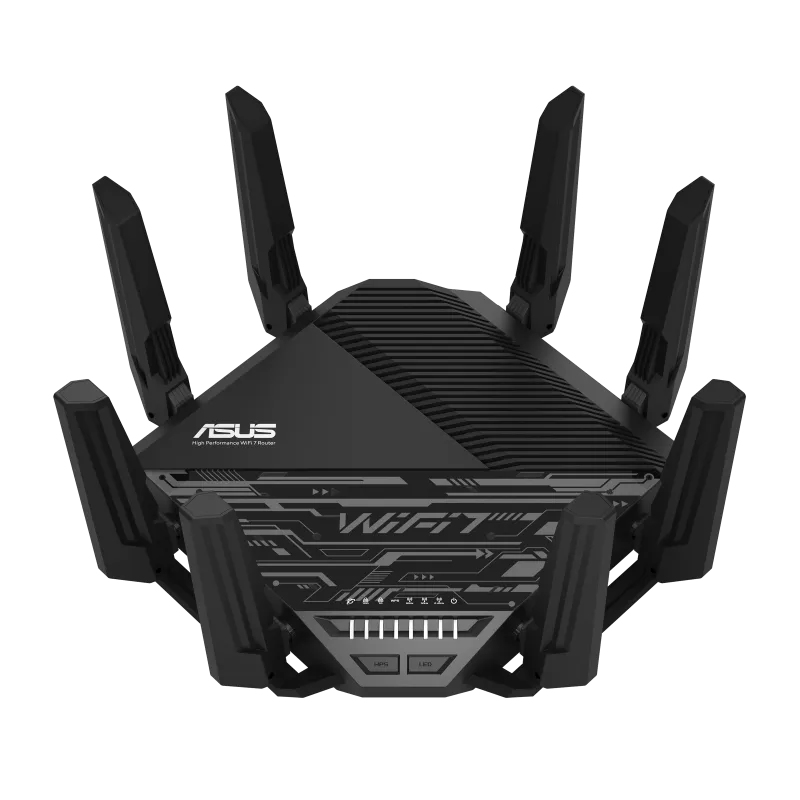 ASUS BE19000 wireless router 10 Gigabit Ethernet Tri-band (2.4 GHz – image 3