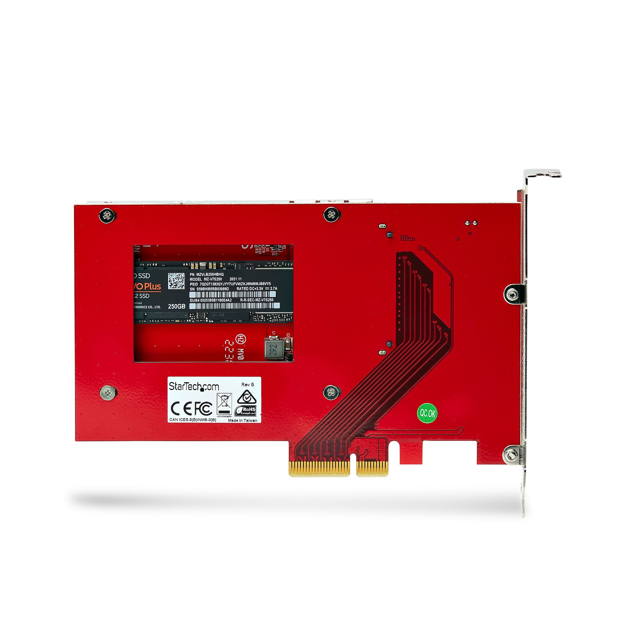 StarTech.com M.2 to U.3 Adapter for M.2 NVMe SSDs, PCIe M.2 Drive to – image 7