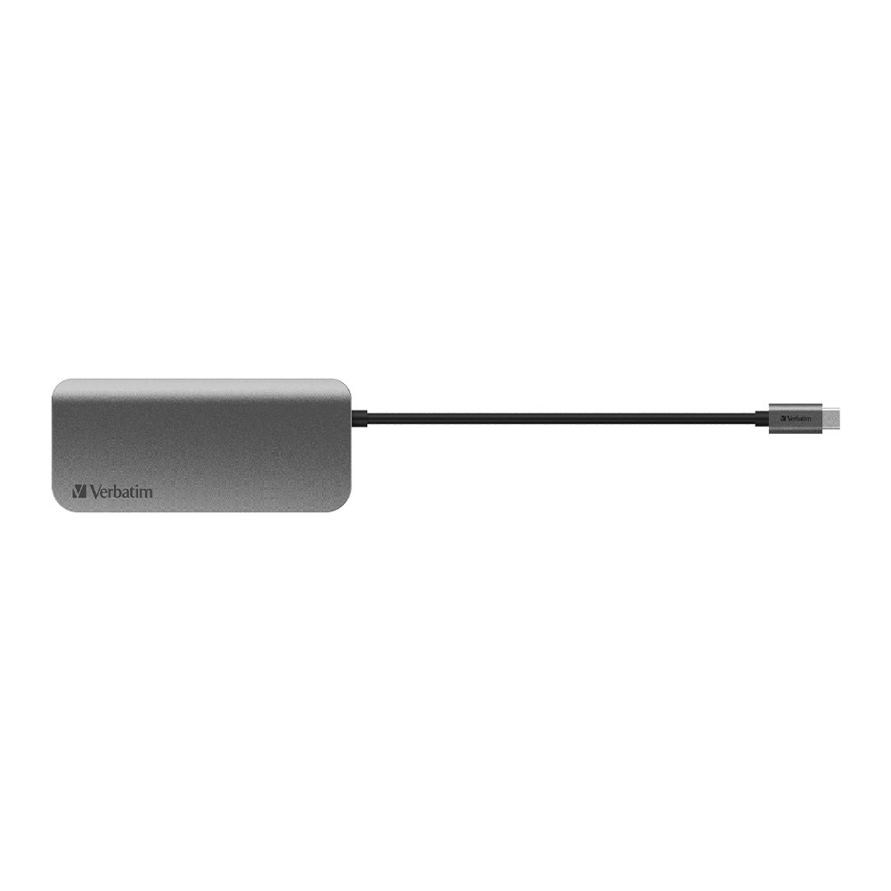 Verbatim 66604 laptop dock/port replicator Wired USB 3.2 Gen 1 (3.1 Gen 1) Type-C Grey – image 5