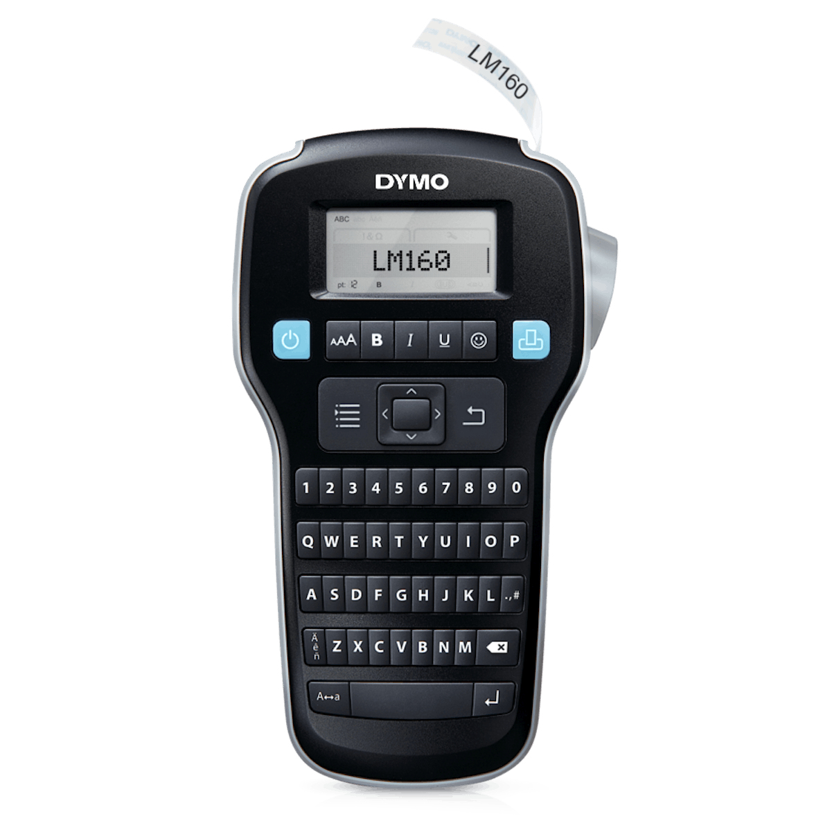 DYMO LabelManager 160 label printer Thermal transfer 160 x 160 DPI 12 mm/sec D1