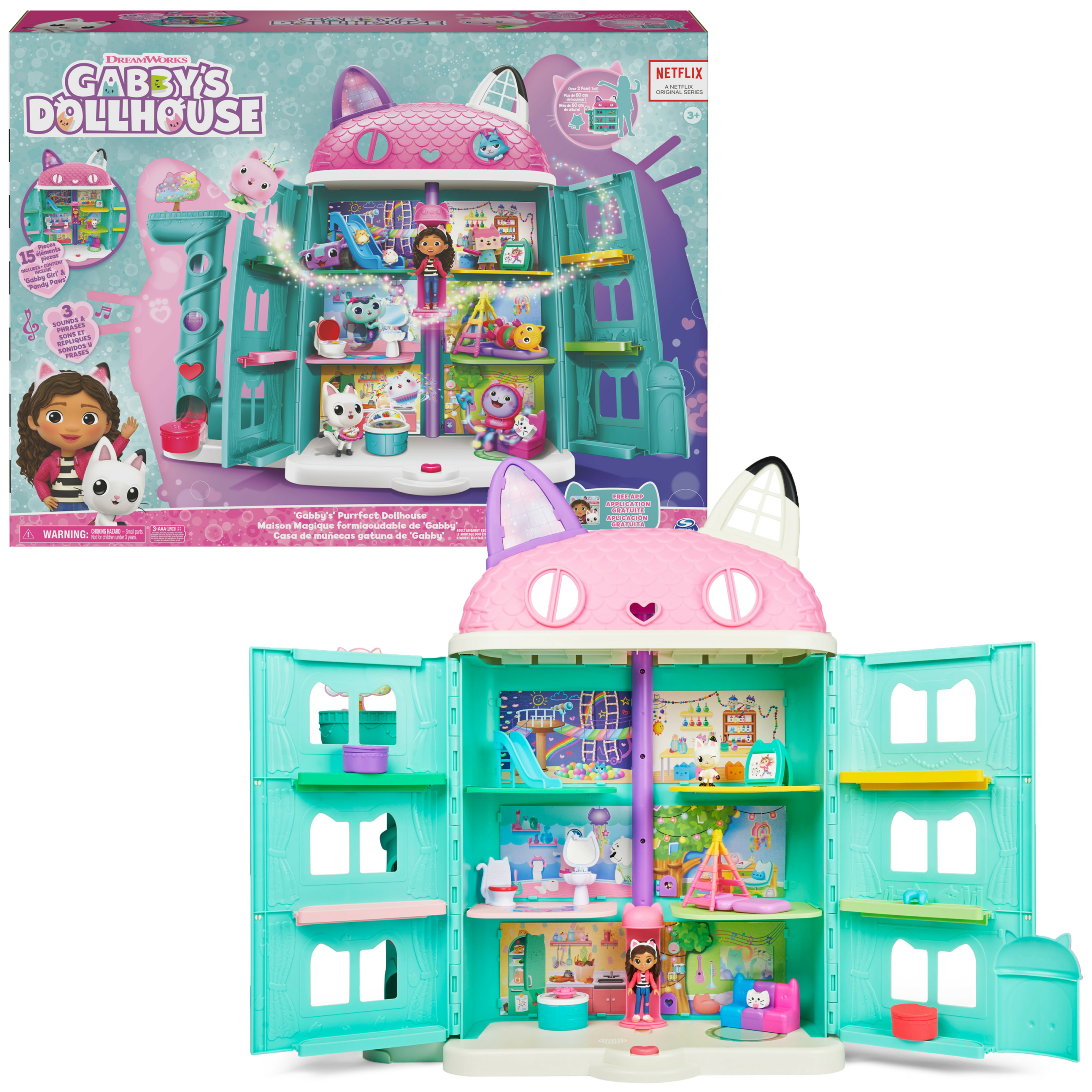 Gabby'nin Dollhouse 6060414 Oyuncak Ev