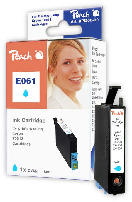 Peach 312383 ink cartridge Cyan