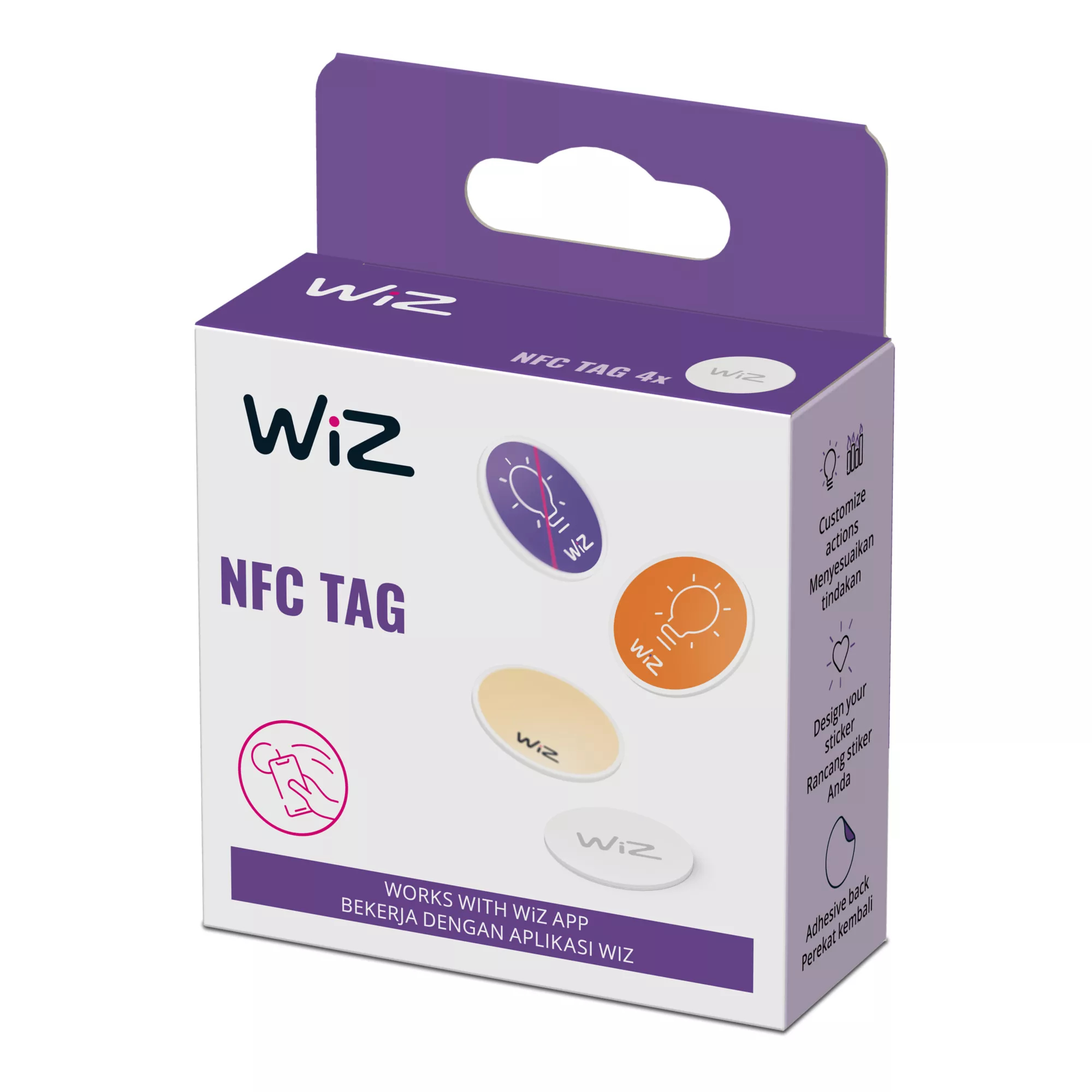 WiZ 8720169072435 smart home light controller Wireless White – image 2
