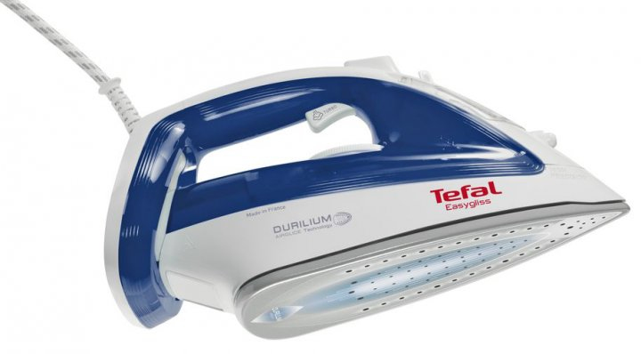 Tefal EasyGliss FV3960E4 iron Dry & Steam iron Durilium Airglide soleplate – image 3