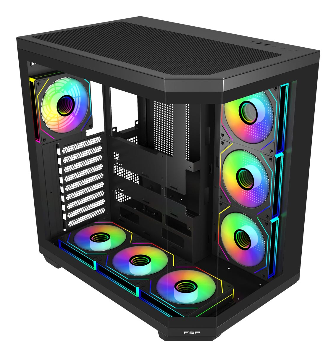 FSP U580-BA computer case Ultra Tower Black image 2
