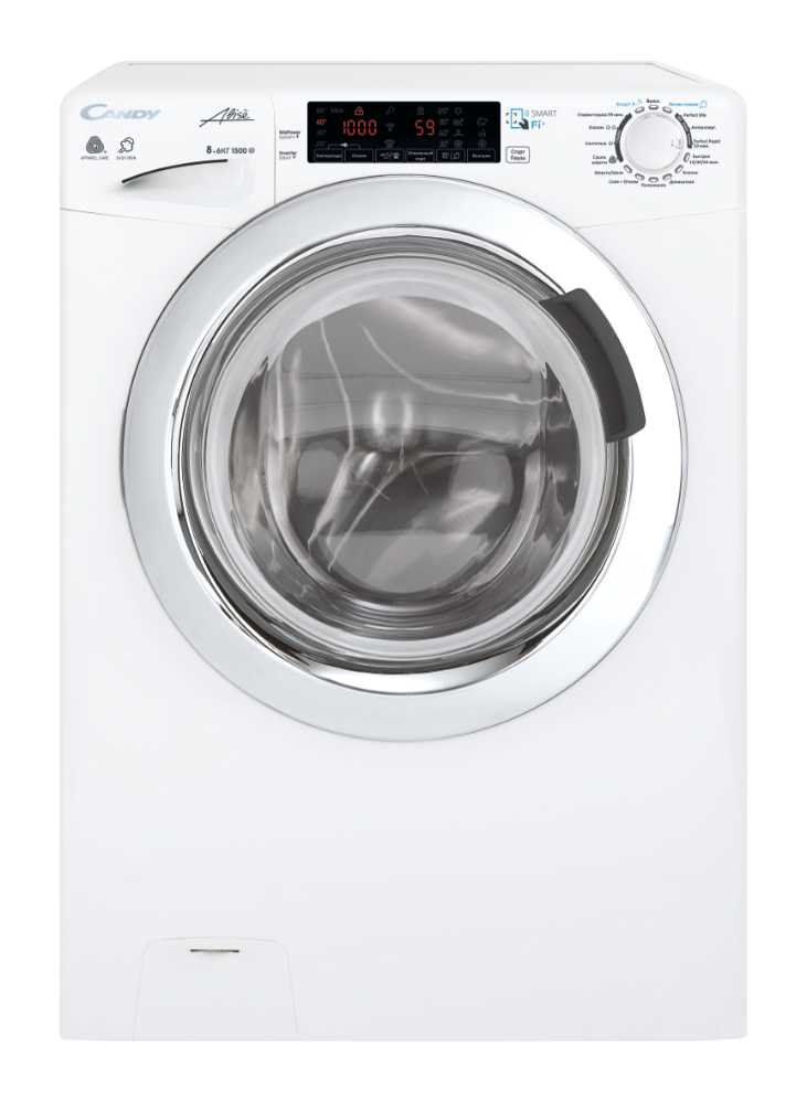 Candy GrandÓ Vita GVFW586TWHC/5-07 washer dryer Freestanding Front-load White