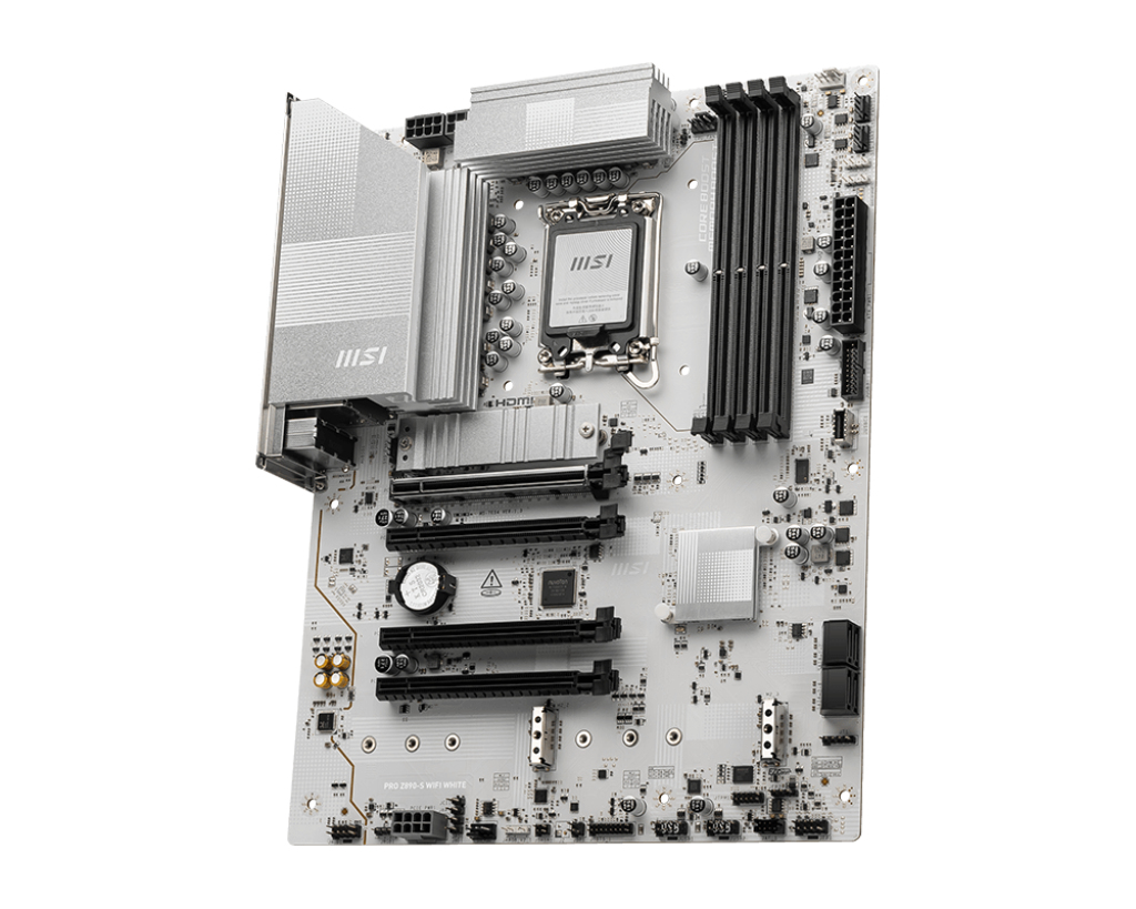 MotherBoard 1851 ATX MSI Z890-S WIFI WHITE, 256GB RAM DDR5 Max, 1 M.2 PCIE 5 + 2 M.2 PCIE 4, Wi-Fi 7 + BT 5.4