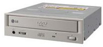 LG DVD-ROM 16x/52x silver