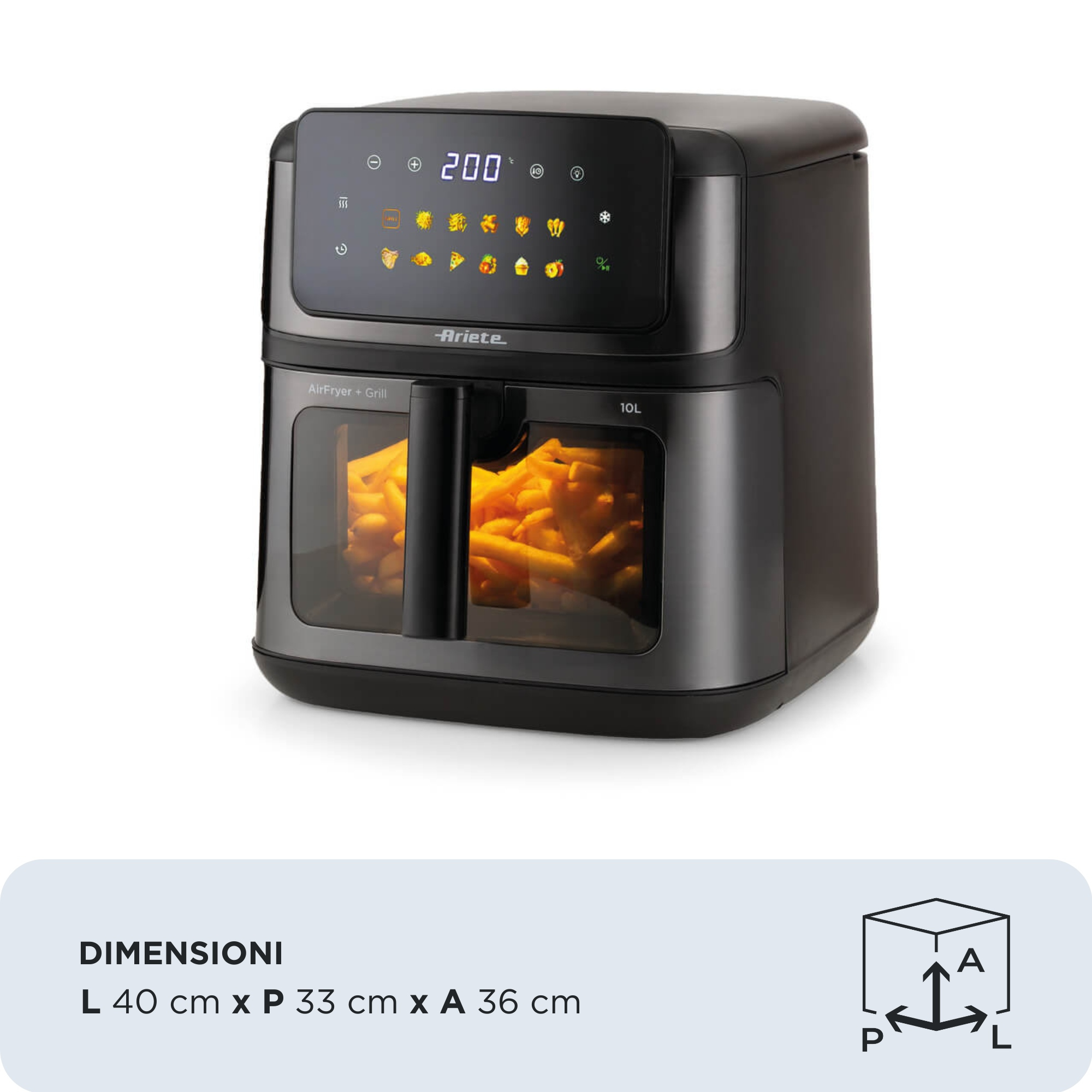 Ariete 4642 Air Fryer and Grill – image 4