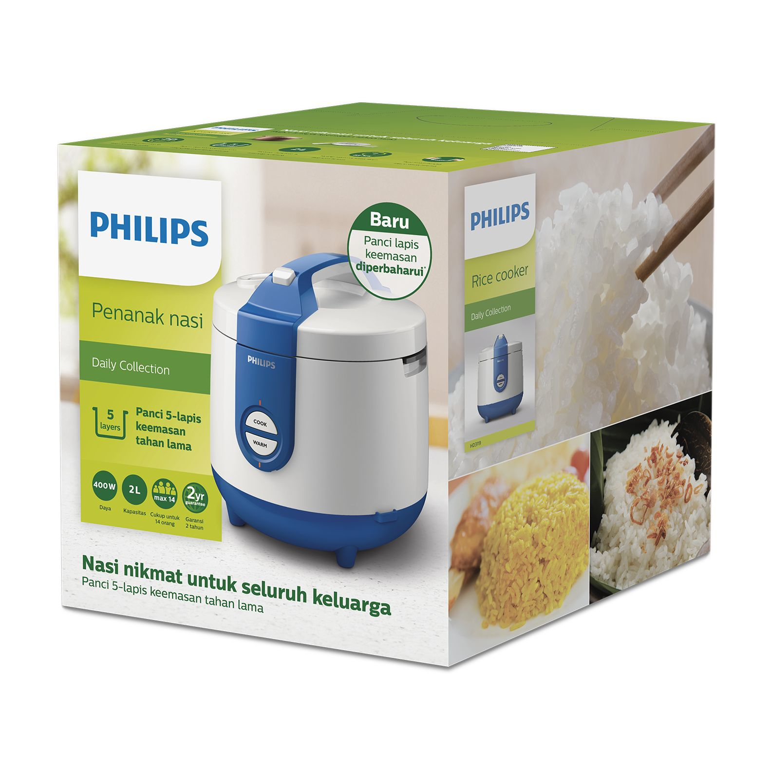 Philips Daily Collection HD3119/31 rice cooker – image 3