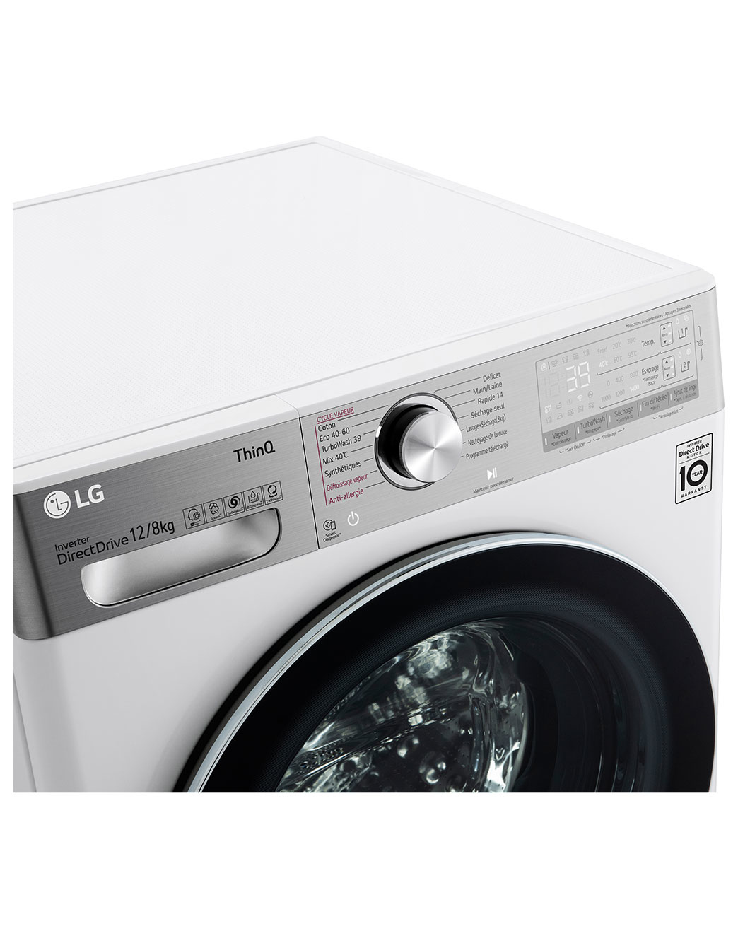 LG F284V92WSTA washer dryer Freestanding Front-load White – image 7