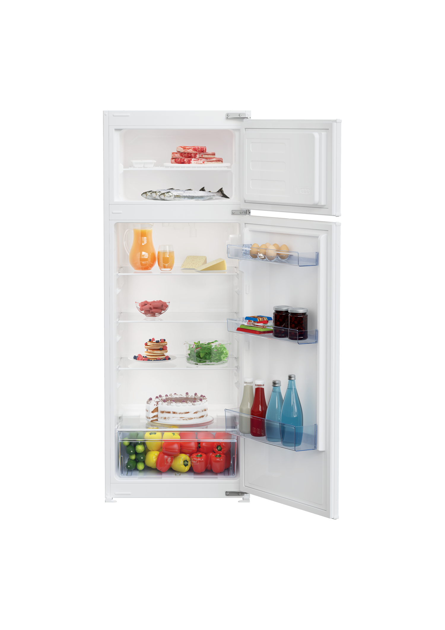 Beko BDSA250K2S fridge-freezer Built-in