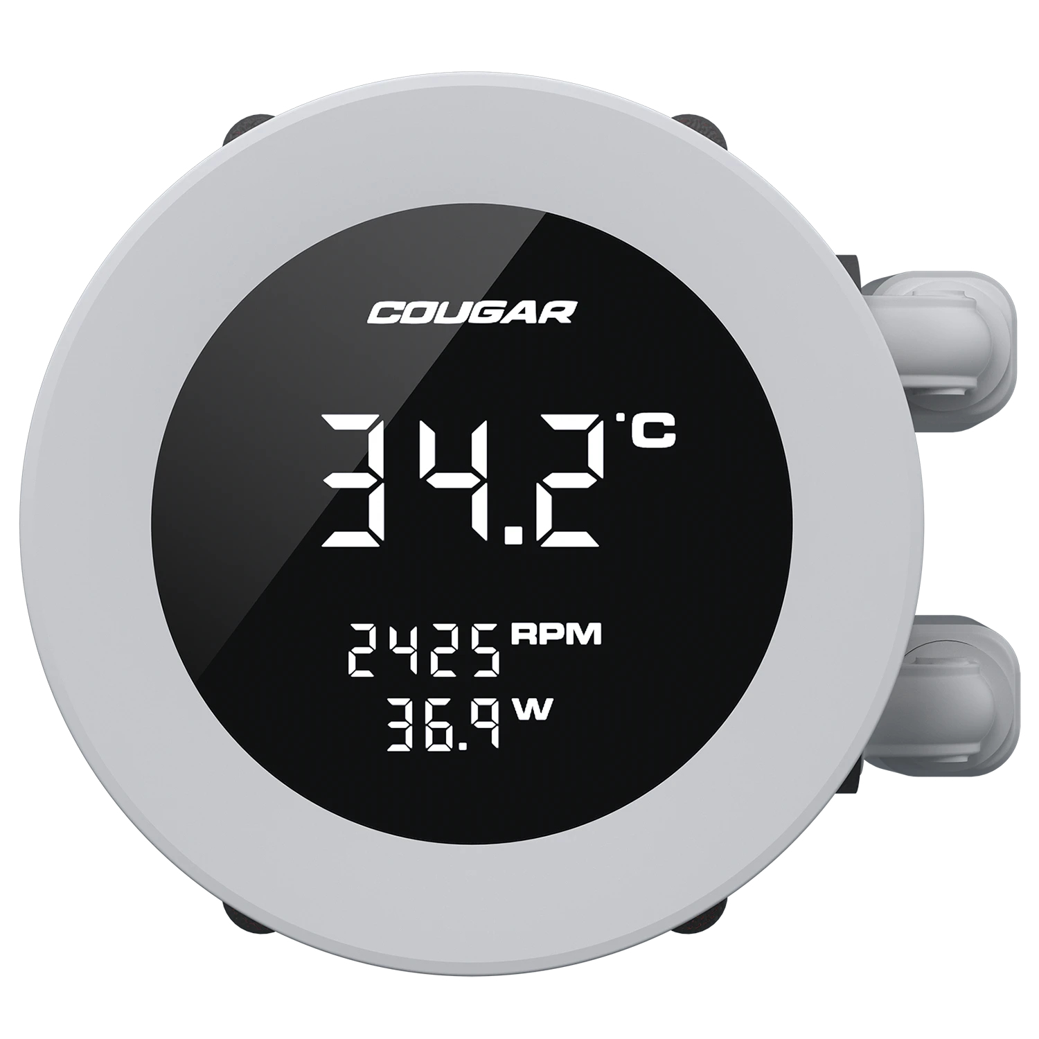 COUGAR CPU Wasserkühlung Poseidon Vistek 360, ARGB, Weiß Wasserkühler