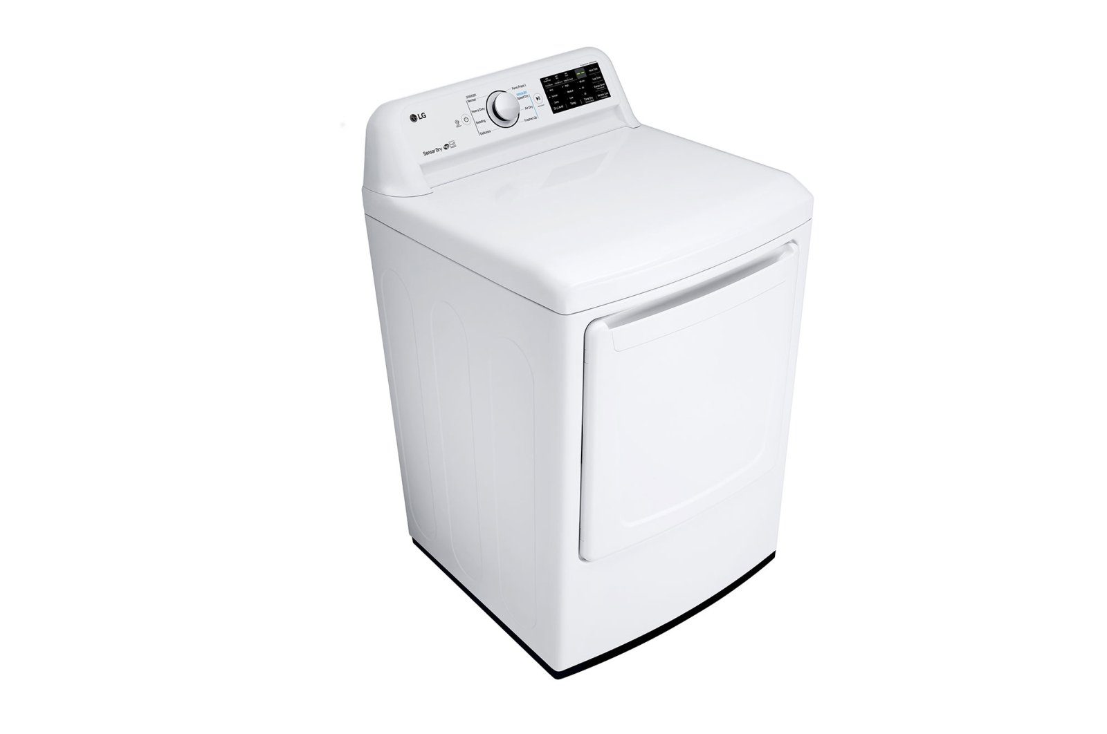 LG DLE7100W tumble dryer Freestanding Front-load White – image 3