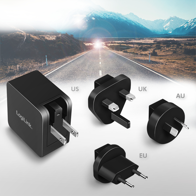 LogiLink PA0302 mobile device charger Universal Black AC Fast charging Indoor – image 7