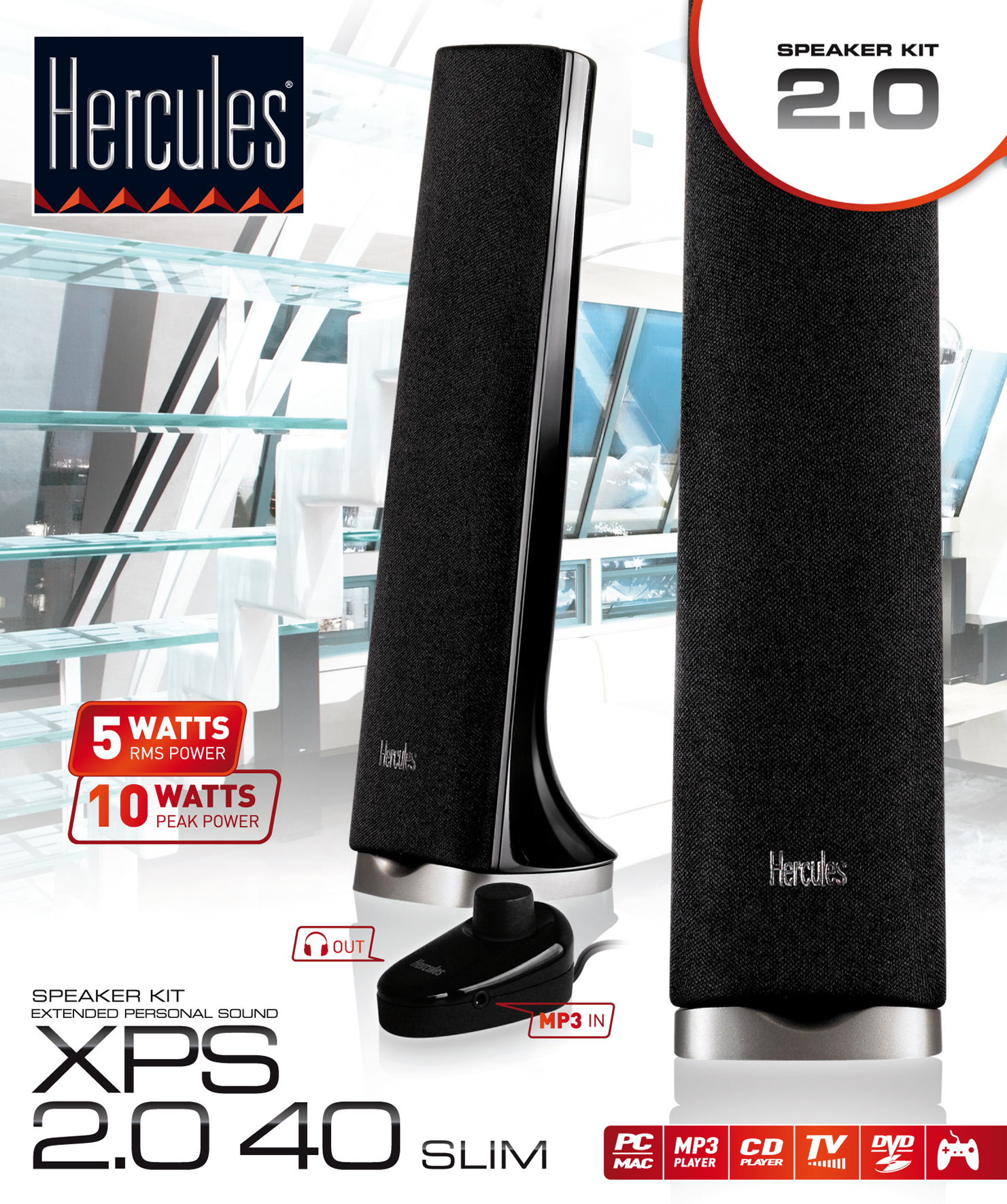 Hercules XPS 2.0 40 Slim – image 4