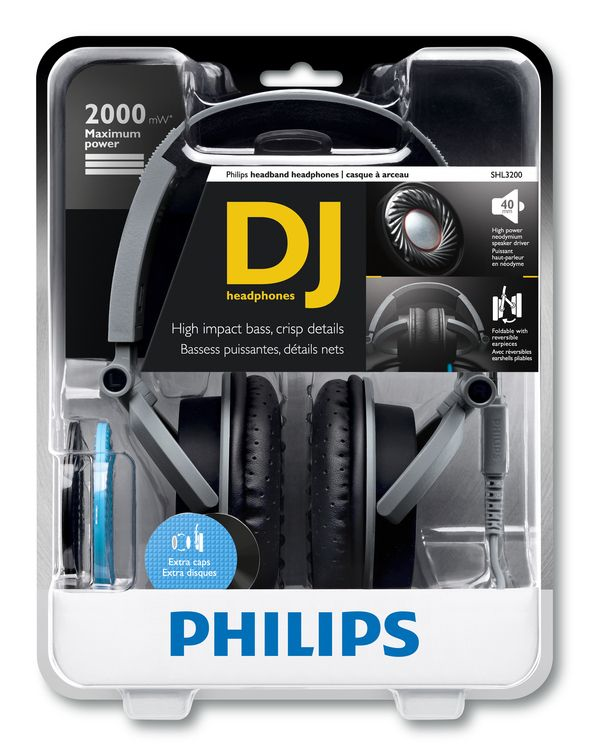 Philips SHL3200/28 headphones/headset Wired Head-band Grey – image 2