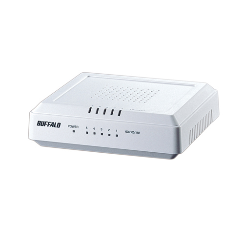 Buffalo LSW3-GT-5EP/W network switch White
