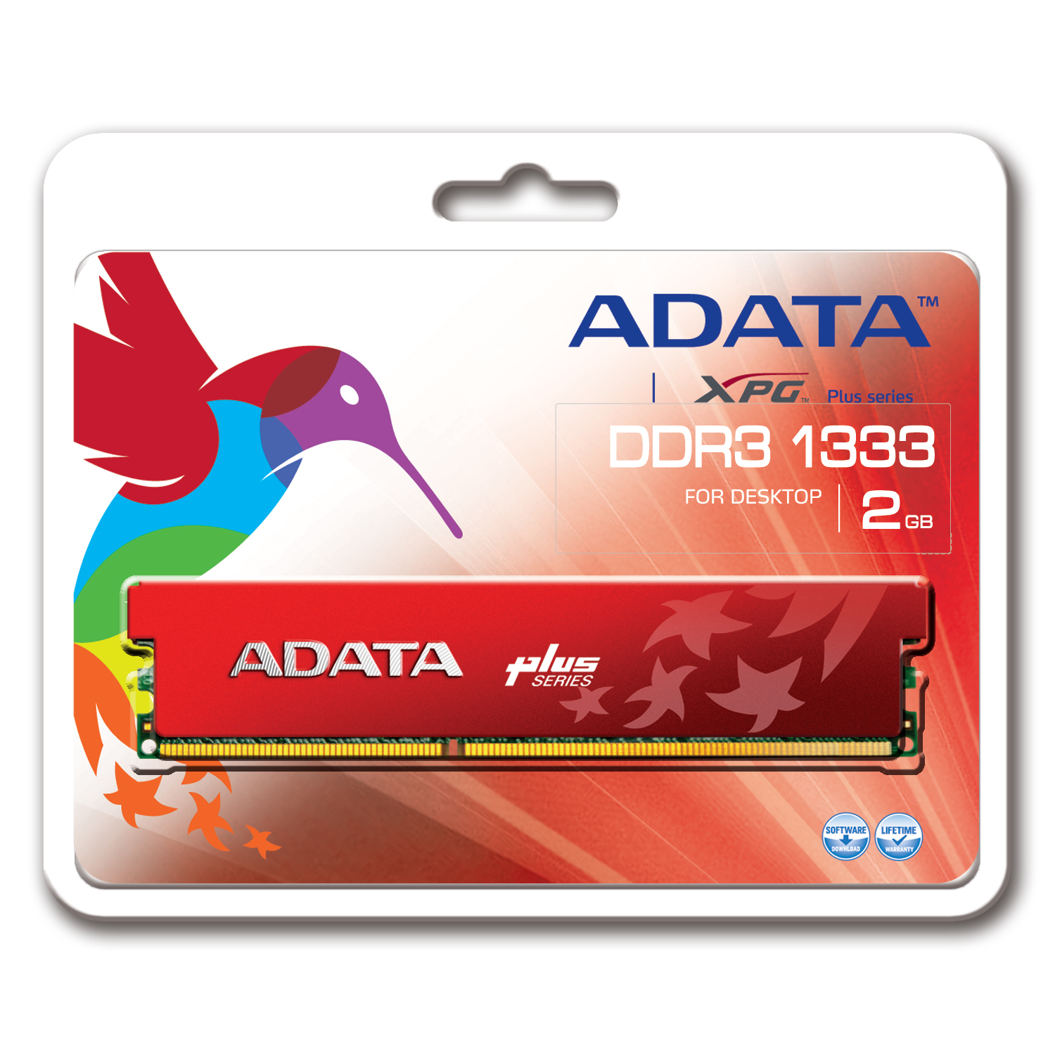 ADATA XPG Plus Series, DDR3, 1333 MHz, CL8, 2GB – image 2