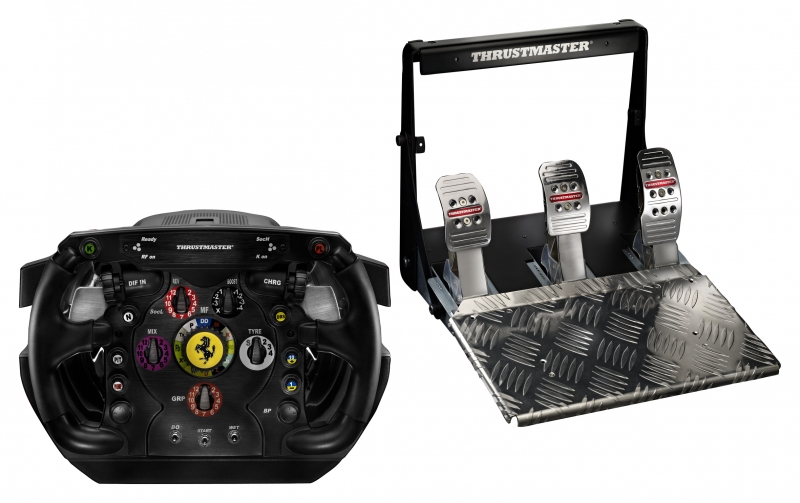 Thrustmaster AC-T500F1 Gaming Controller Black Steering wheel + Pedals Analogue / Digital PC, Playstation 3
