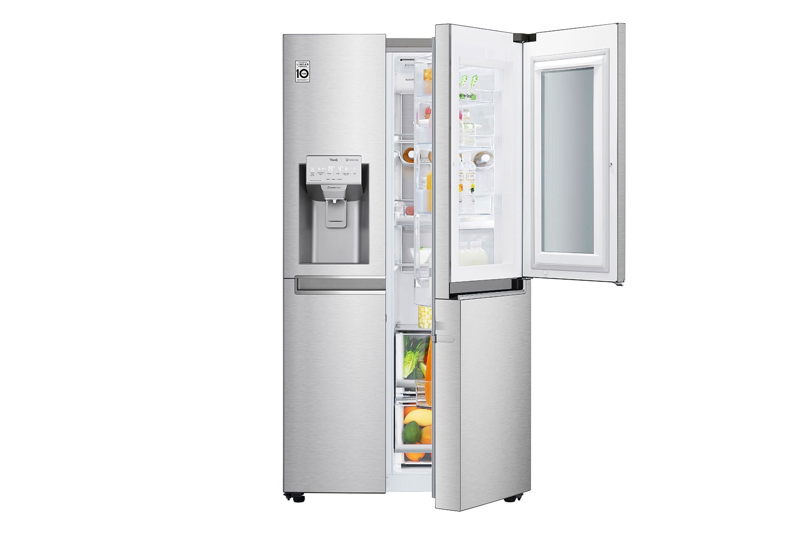 LG GSX960NSCZ side-by-side refrigerator Freestanding – image 3
