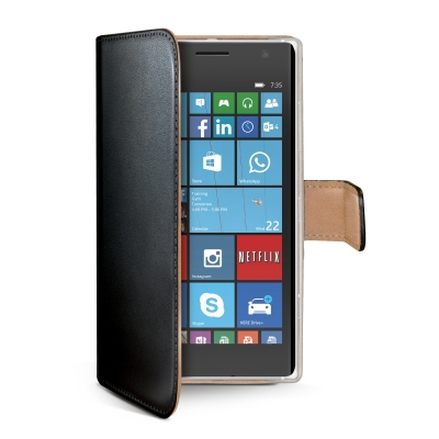Celly WALLY438 mobile phone case Wallet case Black