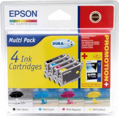 Epson T0441 - DURABrite Quad Pack (Cyan, Magenta, Yellow, Black) – image 4