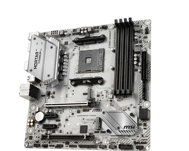 MSI B450M MORTAR TITANIUM – image 3