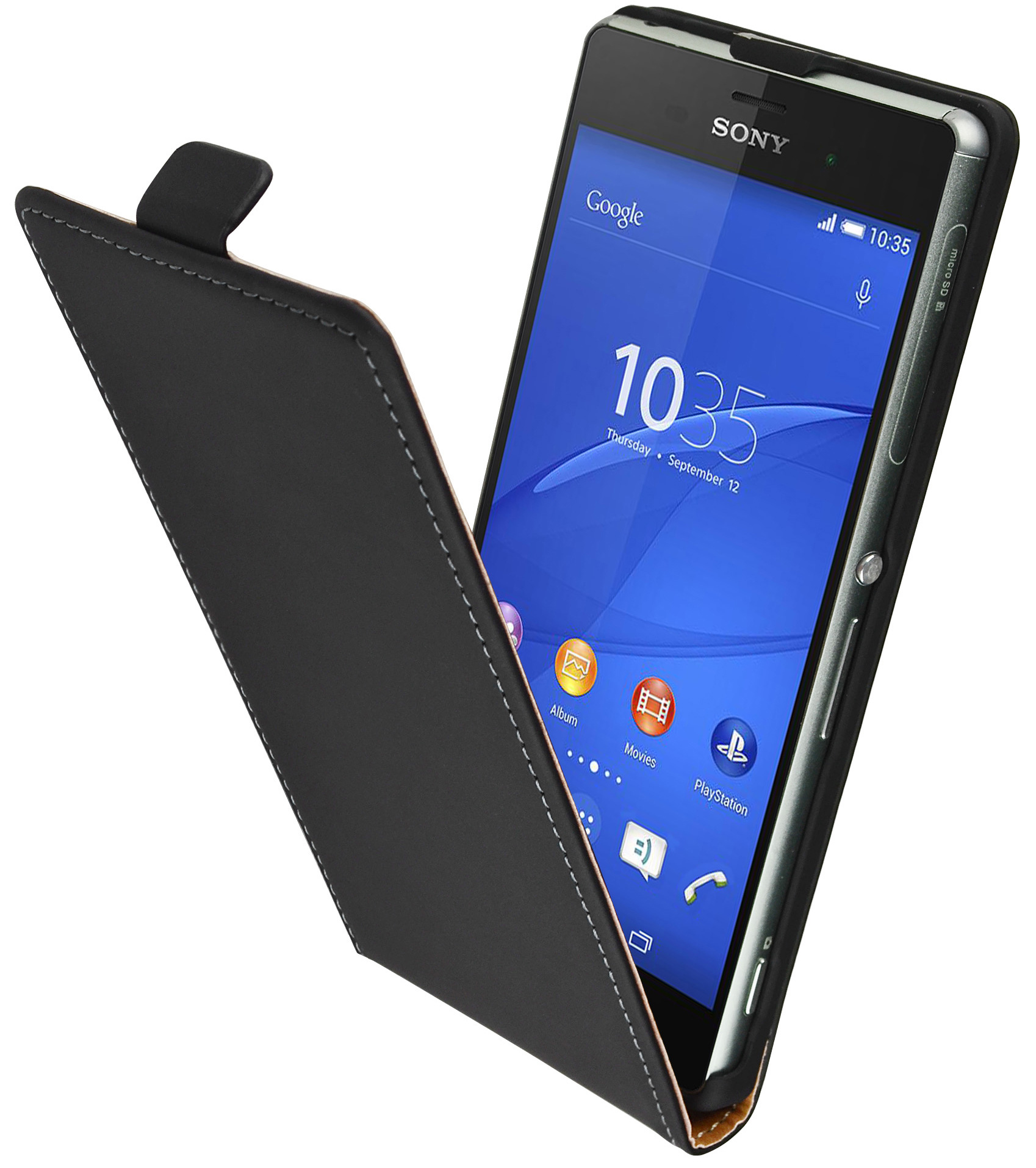 Mobiparts Premium Flip Case Sony Xperia Z3, Xperia Z3+ Black – image 1