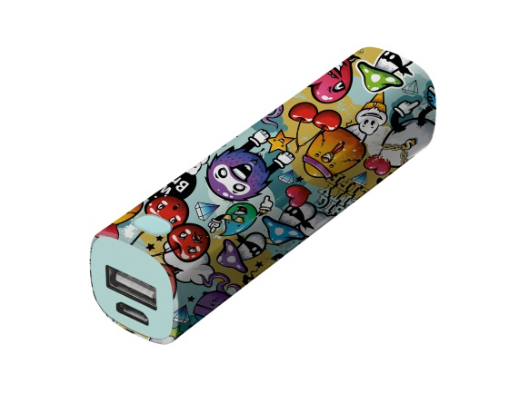 Trust Graffiti 2600 mAh Cyan, Orange, Purple, Red – image 1