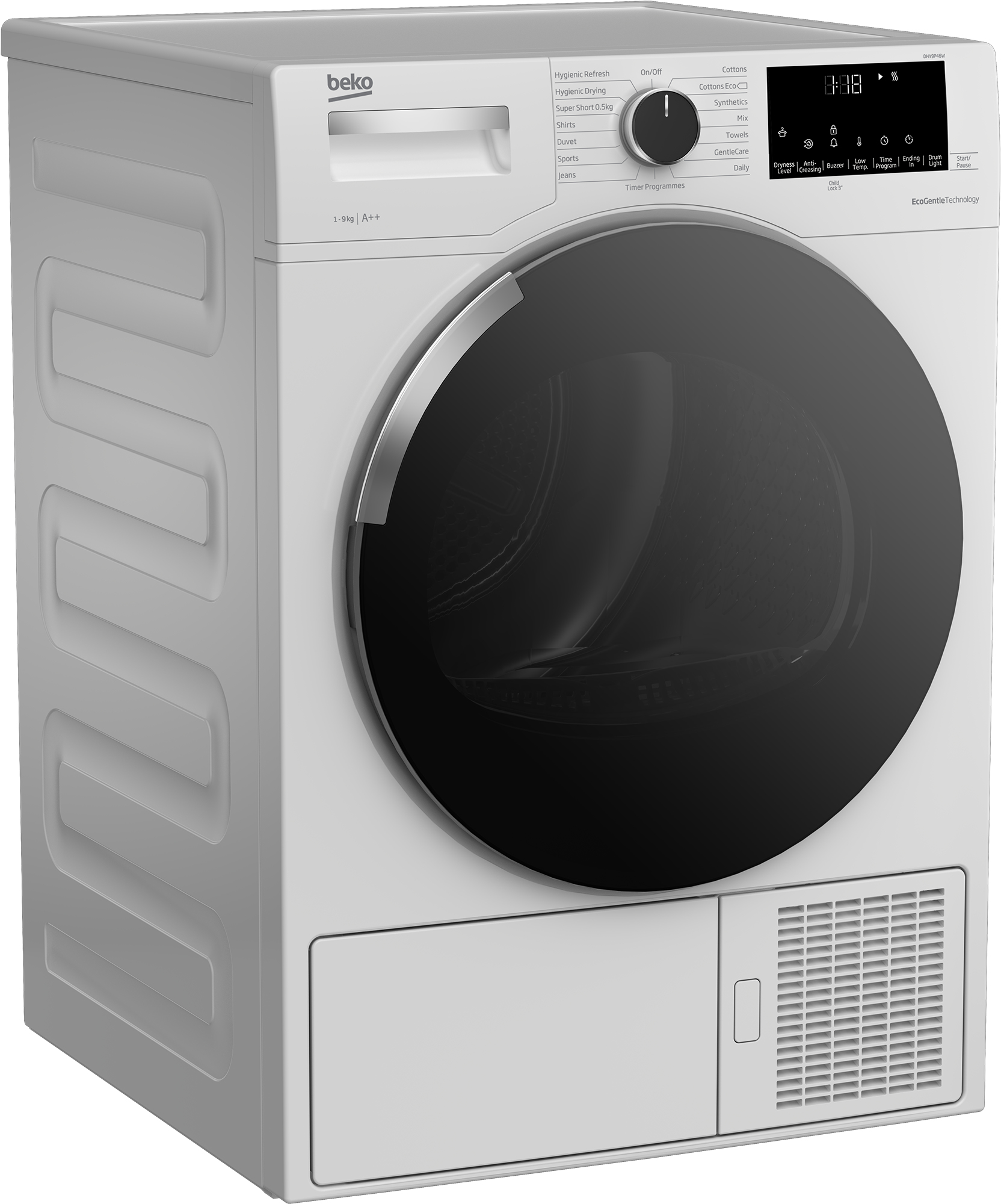 Beko DHY9P46W tumble dryer Freestanding Front-load – image 4