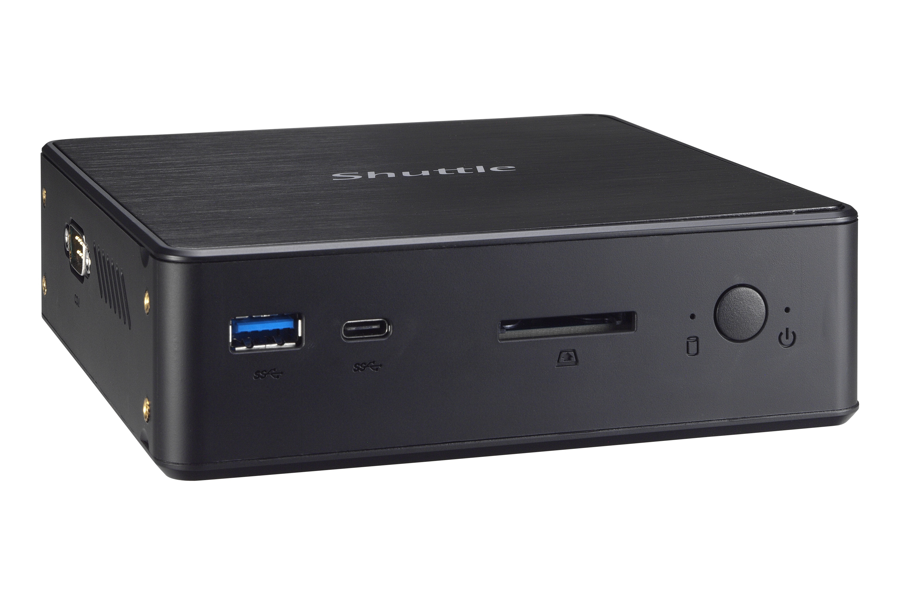 Shuttle NC10U3 barebone per PC/stazione di lavoro Nero i3-8145U Intel SoC BGA 1528 21 GHz