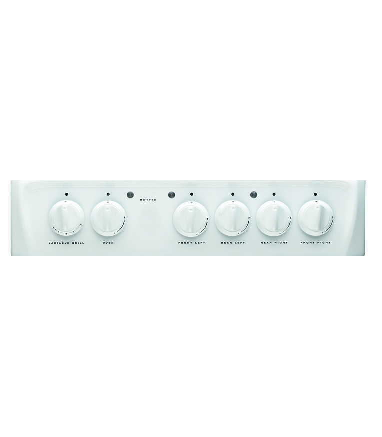 Hotpoint HW170EWS cooker Freestanding cooker Electric Sealed plate White – image 3