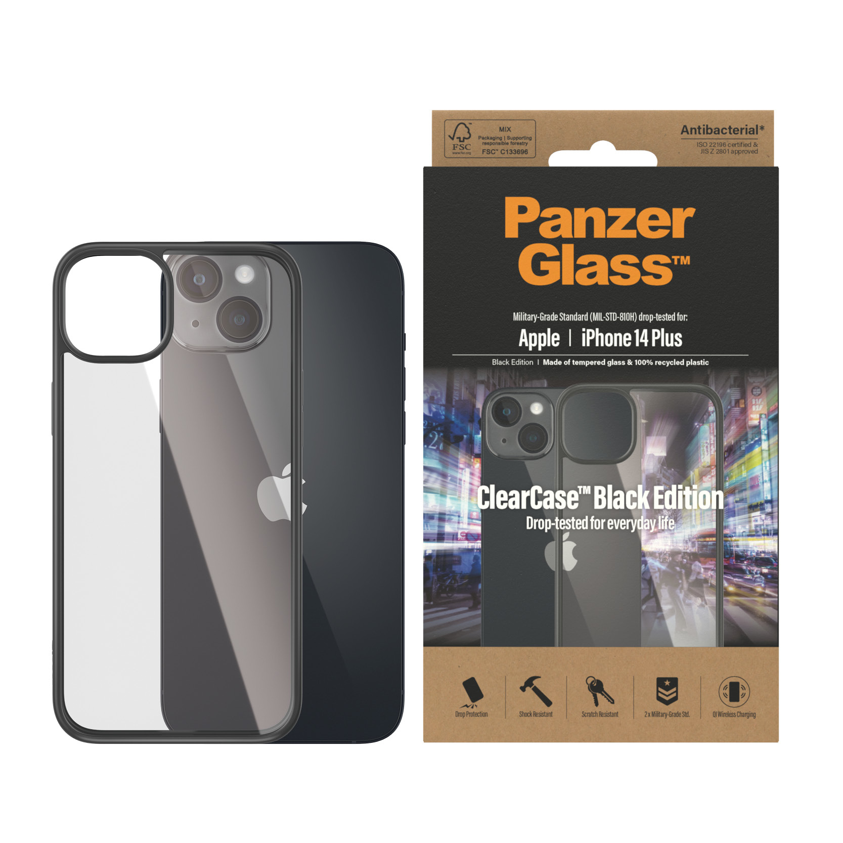 PanzerGlass® ClearCase Transparent iPhone 14 Plus – image 2