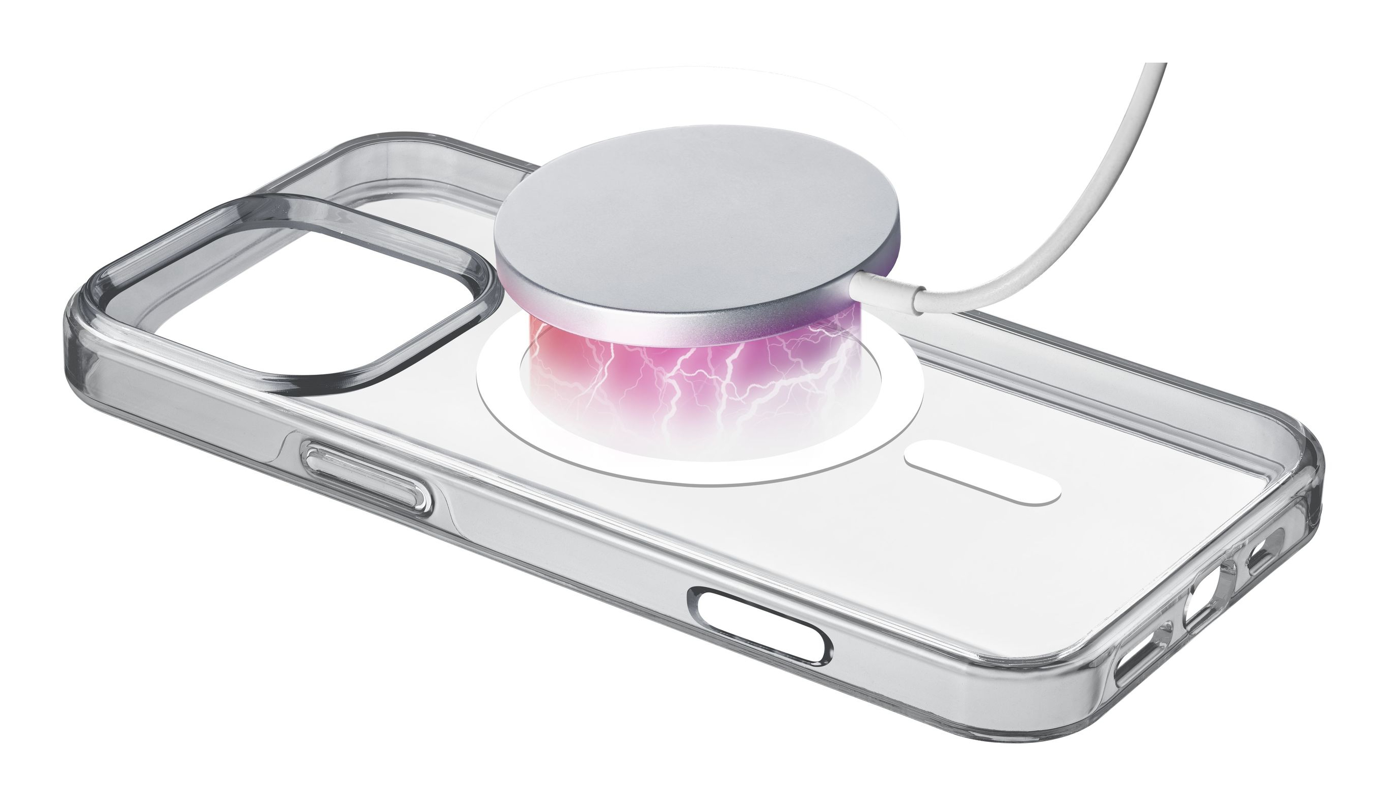 Gloss Mag - iPhone 16 Pro Max Schutzhülle mit Magneten zum Laden und Verbinden mit dem Ladegerät MagSafe