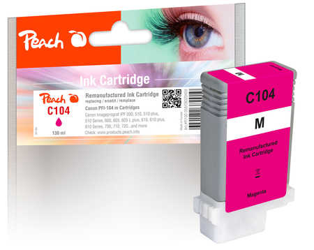 Peach 320459 ink cartridge 1 pc(s) Compatible Standard Yield Magenta