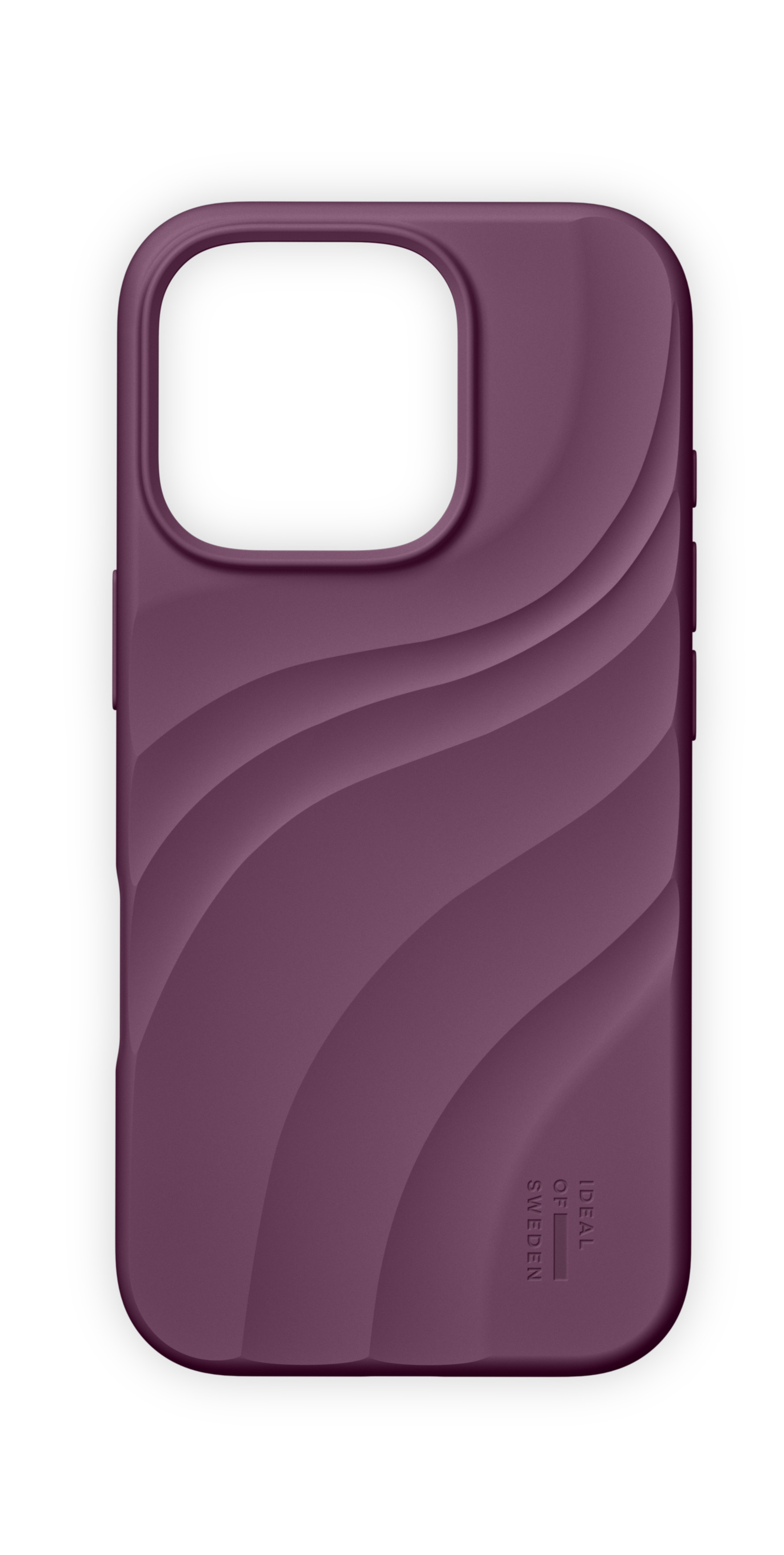iDeal of Sweden Soft Swirl Silicone Case MagSafe iPhone 16 Pro Velvet Plum – image 1