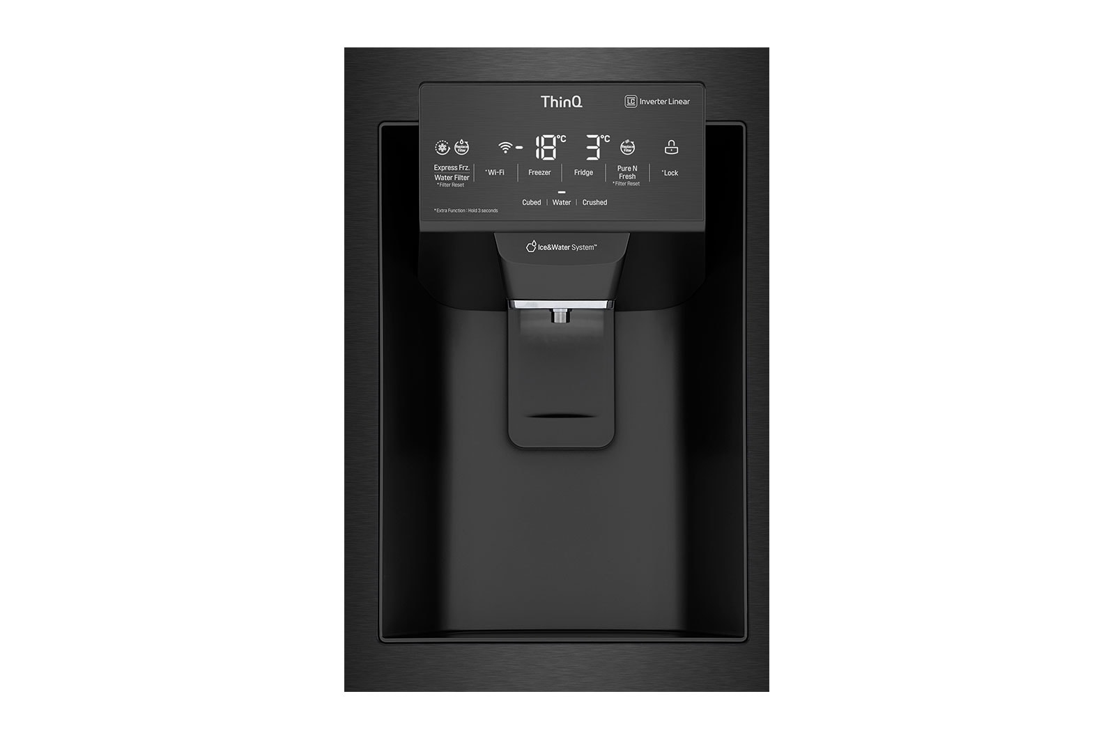 LG GML8031MT side-by-side refrigerator Freestanding – image 2