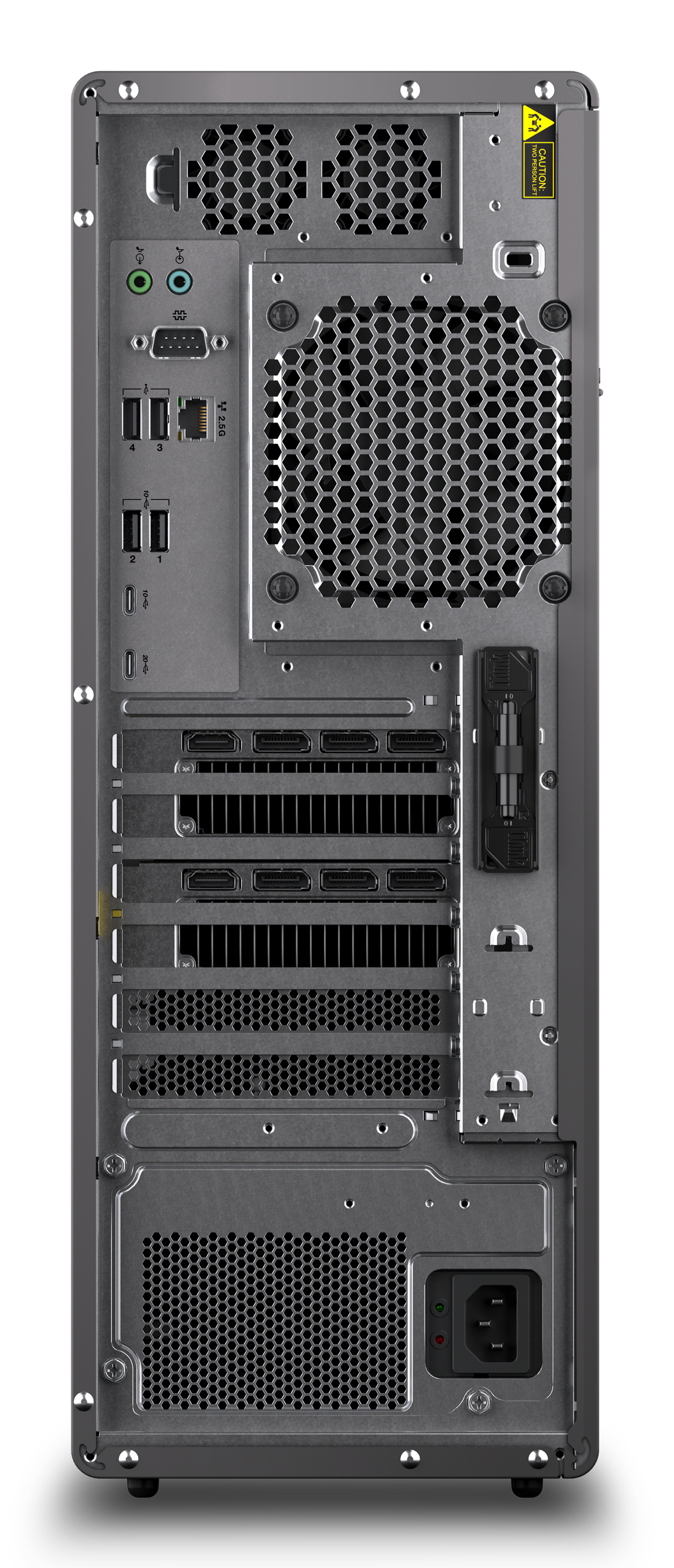 Lenovo ThinkStation P5 Gen 2 Intel® Xeon® 636 32 GB DDR5-SDRAM 1 TB SSD NVIDIA RTX A400 Windows 11 Pro for Workstations Tower Workstation Black image 7