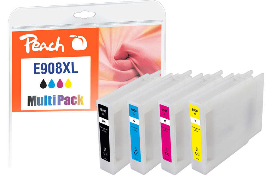 Peach PI200-821 ink cartridge 4 pc(s) Compatible High (XL) Yield Black, Cyan, Magenta, Yellow