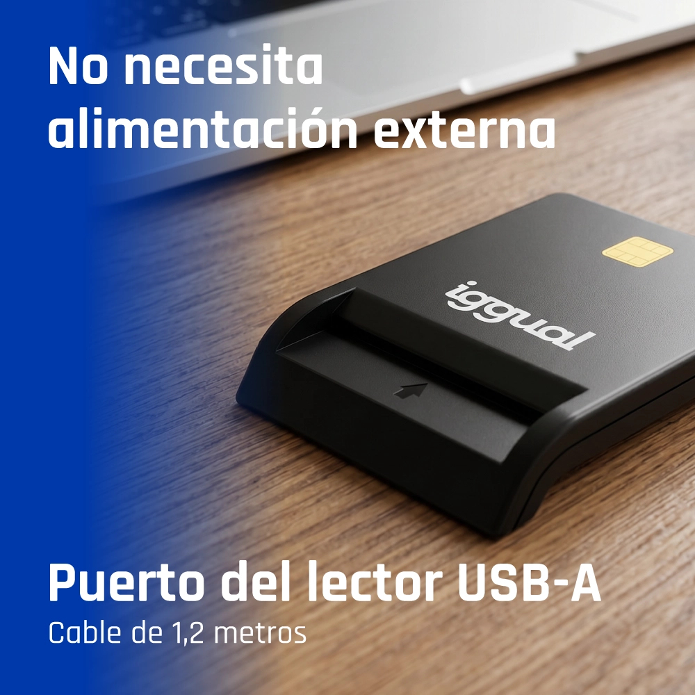iggual IGG316740 magnetic card reader USB Black – image 6