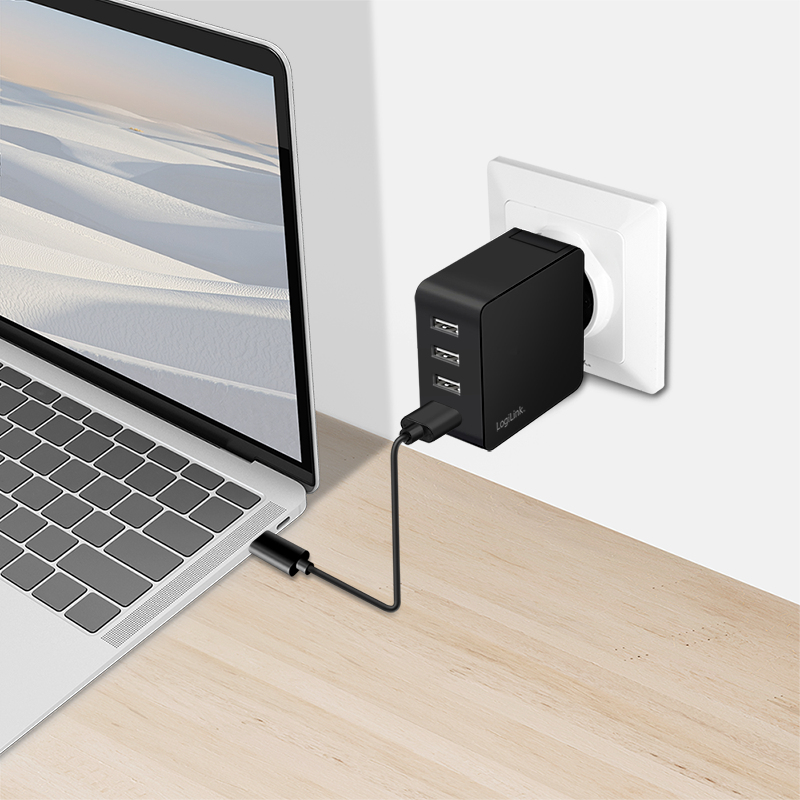 LogiLink PA0336 mobile device charger Universal Black AC Fast charging Indoor – image 3